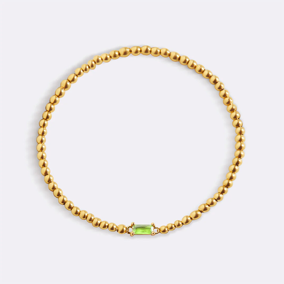 INS Europe And America Cross Border Fashion Birthstone Bracelet For Women