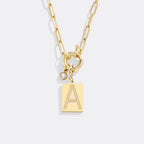 Initialen-Kette mit Anhänger