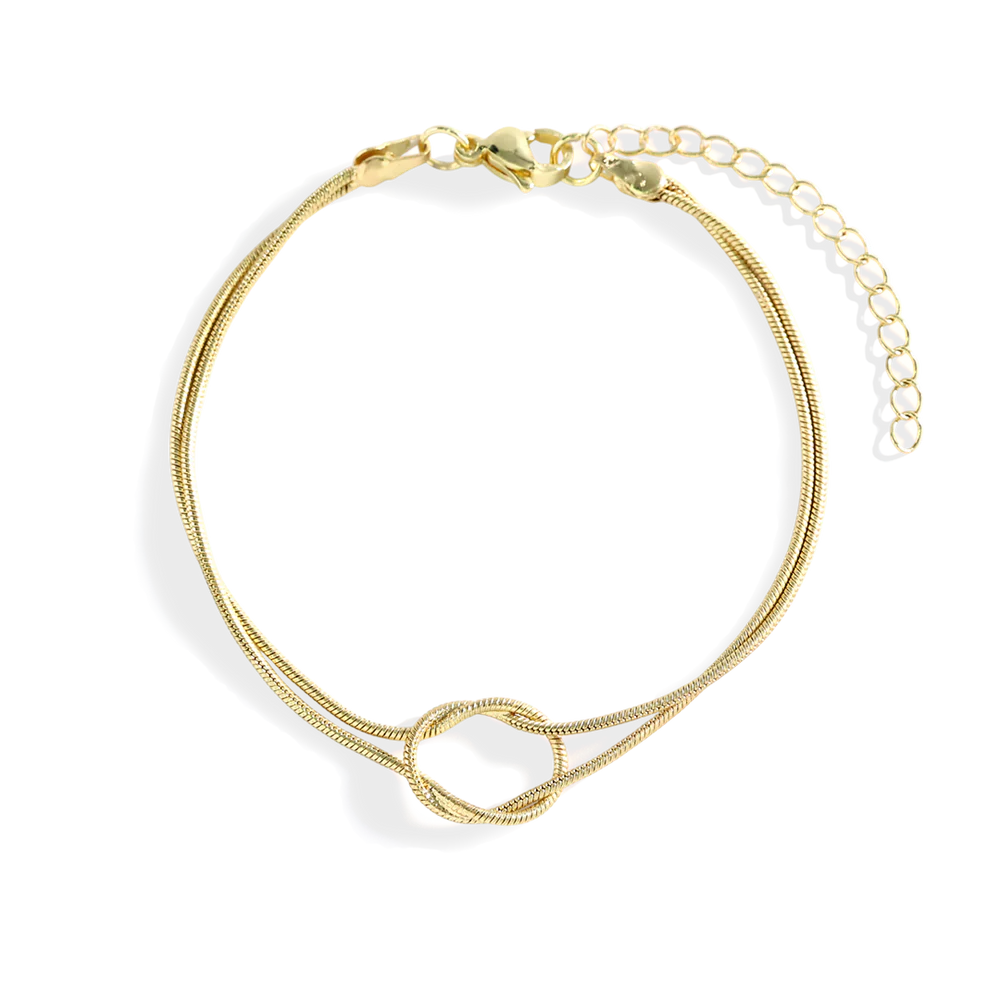 Zartes Knoten-Armband