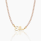 European American And British Letter Necklace
