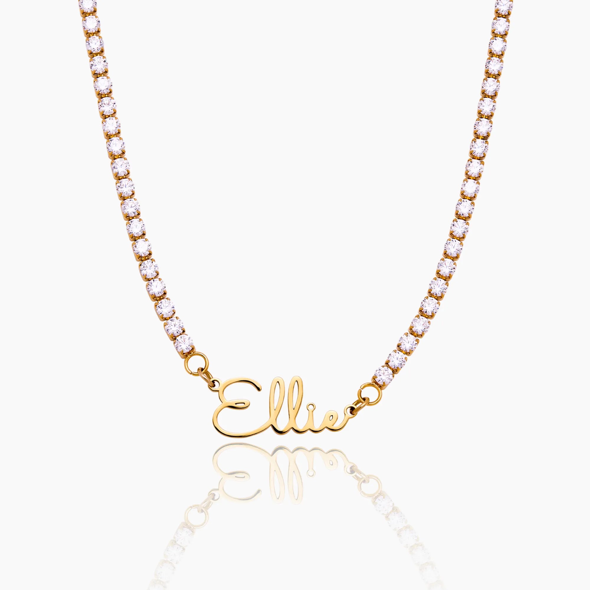 European American And British Letter Necklace