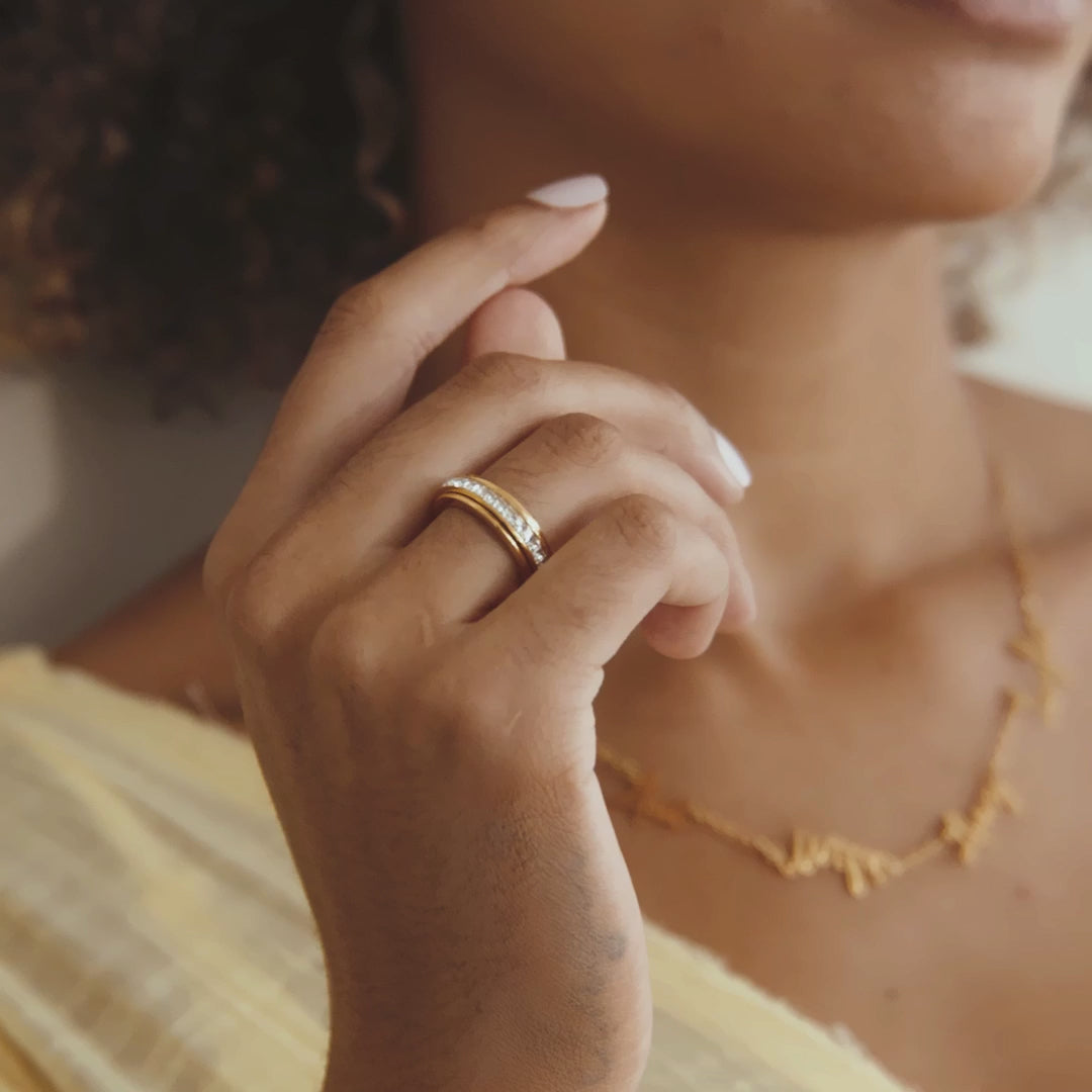 Ring Female Ins Net Celebrity Same Couple Pair Ring Ring